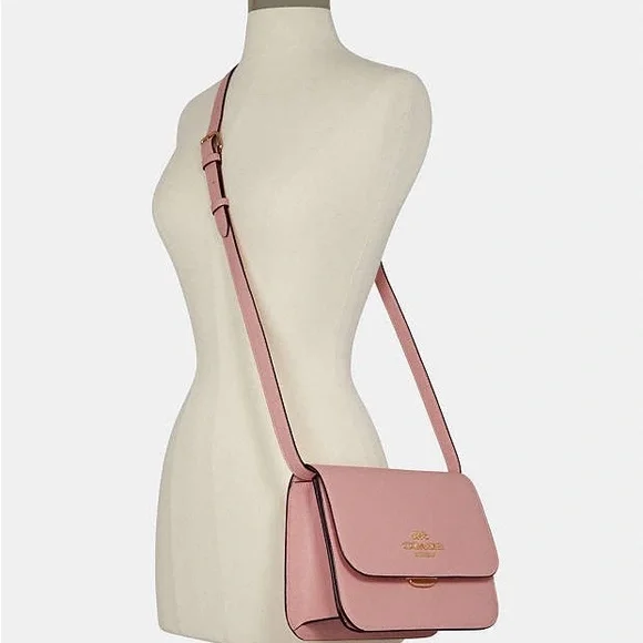 Coach Brynn Flap Crossbody Bag - Pink - Picture 5 of 16